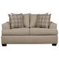 J Cooper USA Stationary Sofa and Loveseat Set in Janelle Peyote, , large
