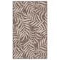 Nourison Garden Oasis Nature Mocha 3" x 5" Indoor/Outdoor Area Rug, , large