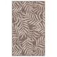 Nourison Garden Oasis Nature Mocha 3" x 5" Indoor/Outdoor Area Rug, , large