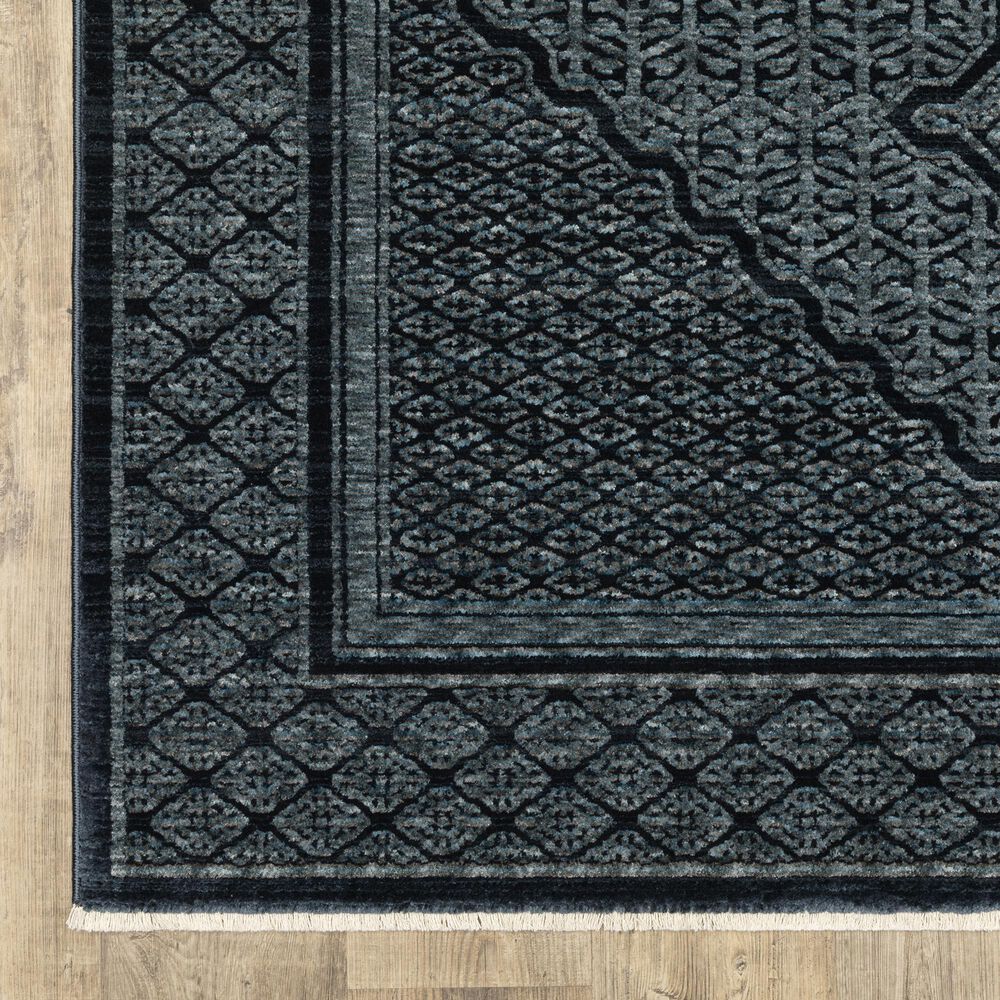 Oriental Weavers Capella Oriental Blue 6&#39;7&quot; x 9&#39;6&quot; Area Rug, , large