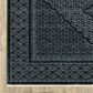 Oriental Weavers Capella Oriental Blue 6"7" x 9"6" Area Rug, , large