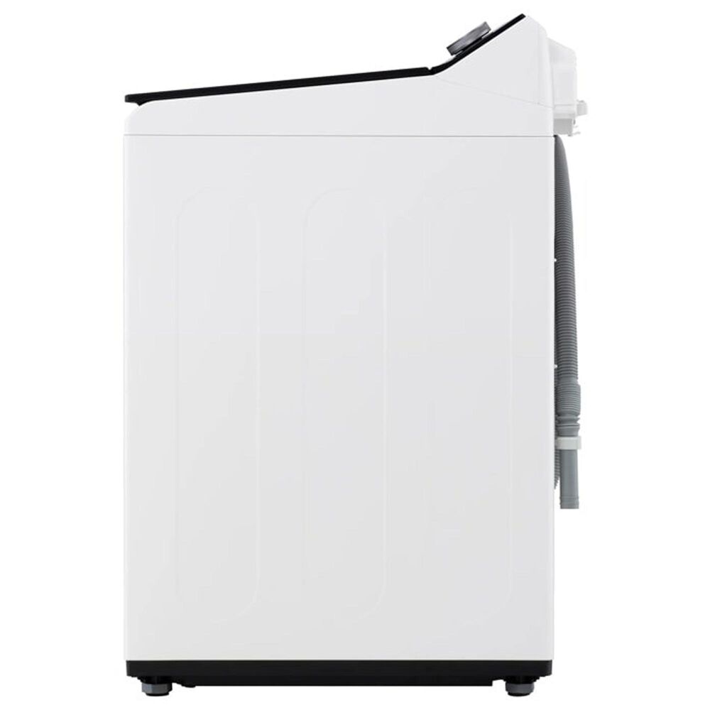 LG 5.5 Cu. Ft. Smart Top Load Washer and 7.3 Cu. Ft. Electric Dryer Laundry Pair in White, , large