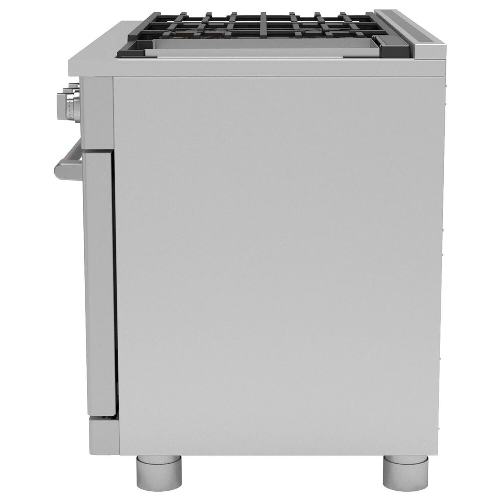 Cafe 8.25 Cu. Ft. Freestanding Dual Fuel Range with Double Oven in Stainless Steel and Brushed Stainless, , large