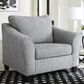 Ashley Mathonia Oversized Chair in Smoke, , large