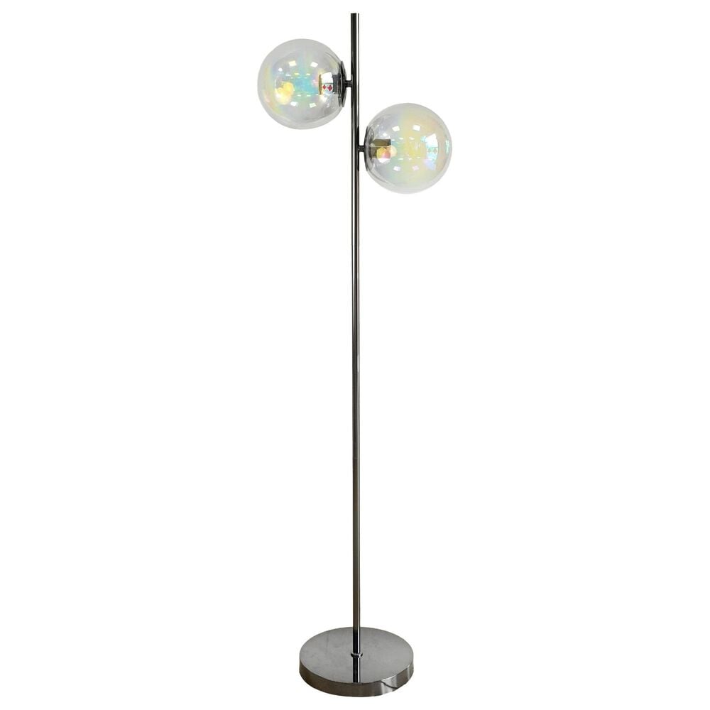 Classy Art Wholesalers Celestial Radiance Floor Lamp in Black Nickel, , large
