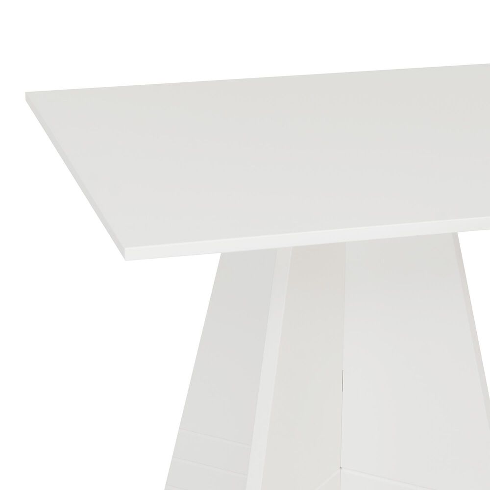 Linon Home Decor Nova Dining Table in White - Table Only, , large