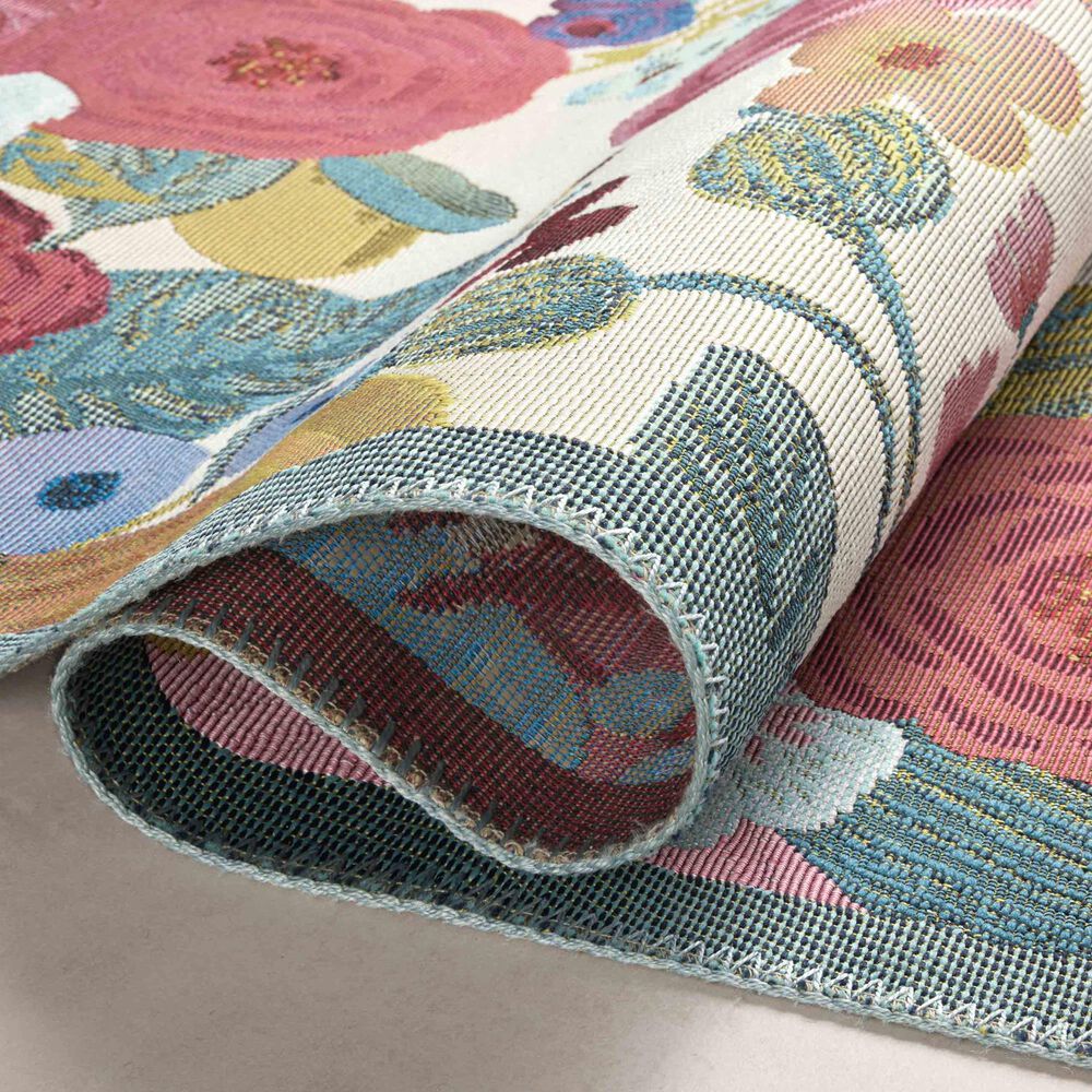 Rifle Paper Co Perennial Garden Party 2&#39;5&quot; x 3&#39;11&quot; Rose and Multicolor Area Rug, , large