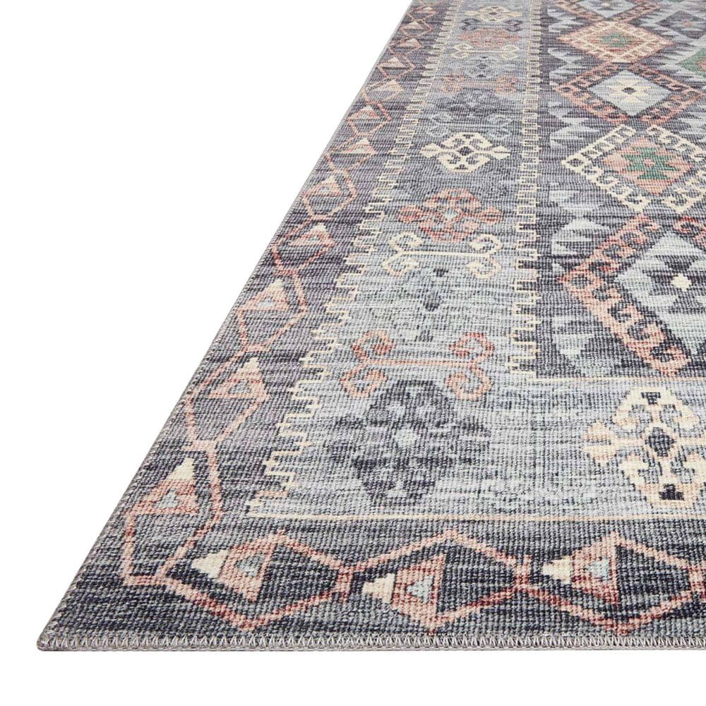 Loloi II Zion ZIO-01 2&#39;6&quot; x 7&#39;6&quot; Grey Runner, , large