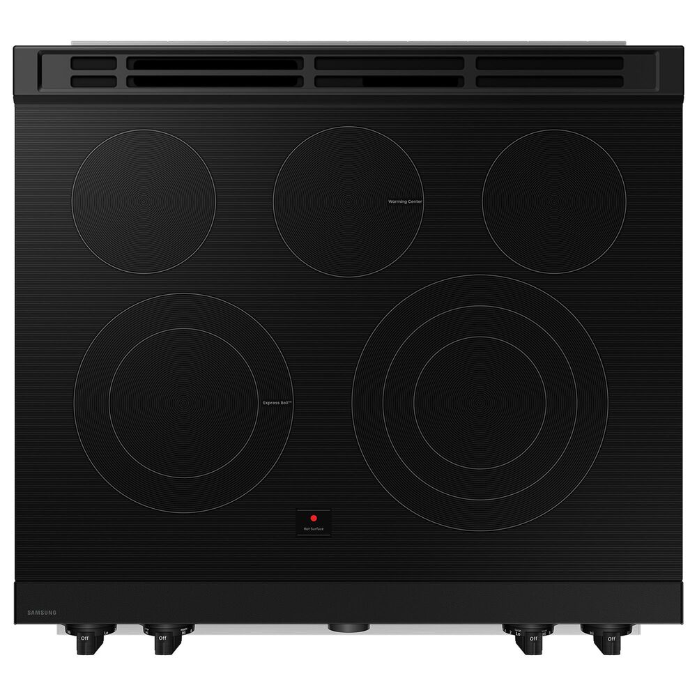 Samsung Bespoke Bespoke 6.3 Cu. Ft. Smart Slide-In Electric Range with Flex Duo in Stainless Steel, , large