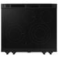 Samsung Bespoke Bespoke 6.3 Cu. Ft. Smart Slide-In Electric Range with Flex Duo in Stainless Steel, , large