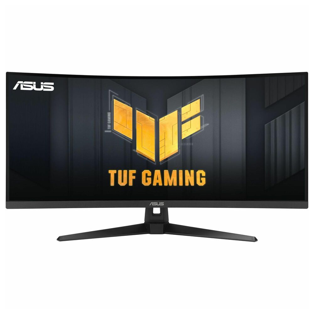 ASUS TUF Gaming 34" WQHD Curved Gaming Monitor in Black, , large