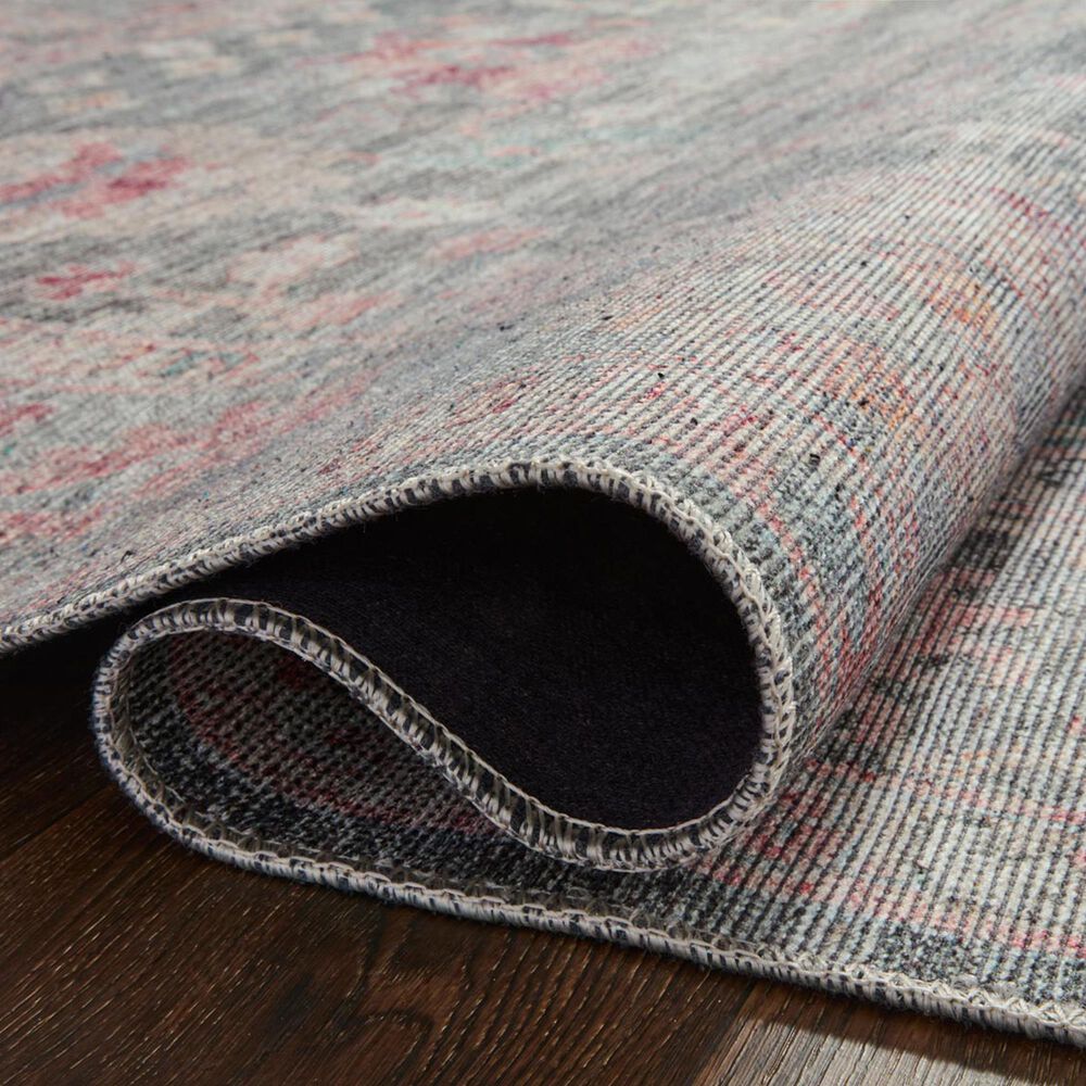 Loloi II Elysium 2&#39; x 5&#39; Graphite and Multicolor Runner, , large