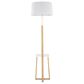 Lumisource Cosmo Floor Lamp in Gold and White, , large