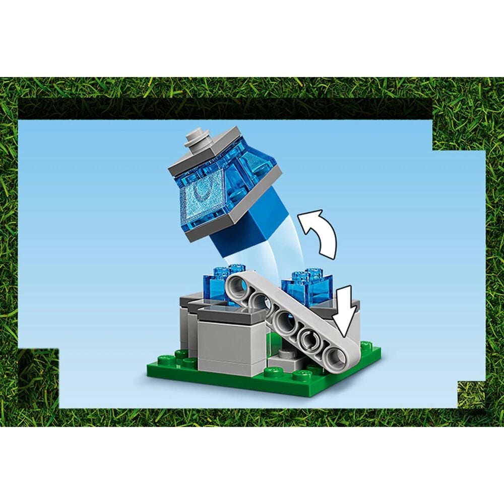 LEGO Minecraft The Ghast Balloon Village Attack Building Set in Multicolor, , large