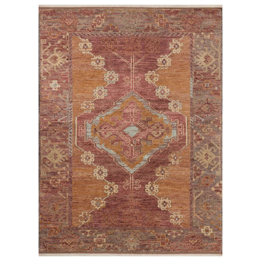 Loloi Granada Spice and Multicolor 4" x 6" Area Rug, , large