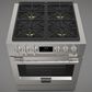 Fulgor Milano Sofia 3.6 Cu. Ft. 30" Professional Dual Fuel Range in Stainless Steel, , large