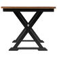Ashley Wildenauer Counter Height Table with 18" Butterfly Leaf in Brown and Black - Table Only, , large
