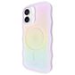 Kate Spade Wavy MagSafe Case for iPhone 16 in Opal Iridescent, , large