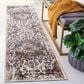 Safavieh Astoria Oriental 2"2" x 8" Ivory, Blue and Rust Runner, , large