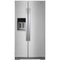 Whirlpool 21 Cu. St. 36" Wide Counter Depth Side-by-Side Refrigerator in Fingerprint Resistant Stainless Steel, , large