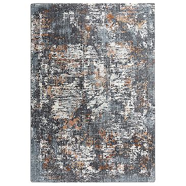 RIZZY Logan LOG735 5"2" x 7"9" Blue Area Rug, , large