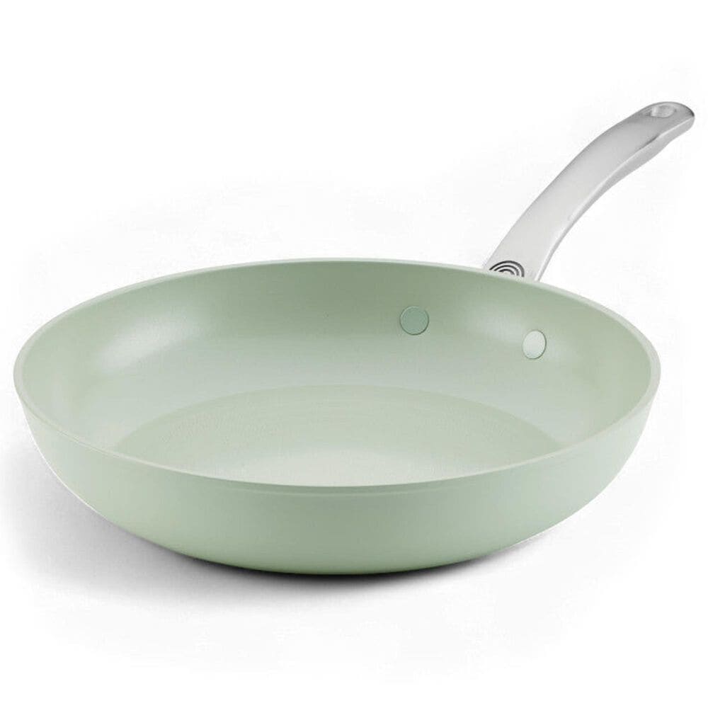 Circulon 10" Ceramic Nonstick Frying Pan in Sage, , large