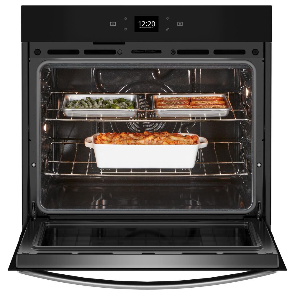 Whirlpool 2-Piece Kitchen Package with 5 Cu. Ft. Single Wall Oven and 30" Gas Cooktop in Stainless Steel, , large