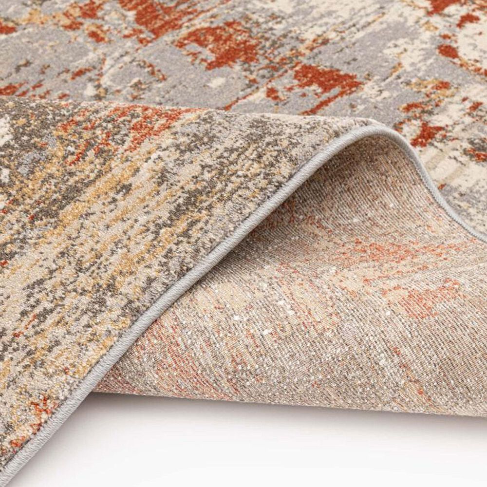Central Oriental Montville Desmonia 7&#39;10 x 9&#39;10 Storm and Spice Area Rug, , large