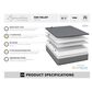 Southerland Signature Oak Valley Firm Twin Mattress, , large