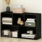 HOMLUX 5-Cube Open Shelf Storage Bookcase in Blackwood, , large