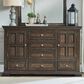 Liberty Furniture Big Valley 6-Drawer Dresser in Brownstone, , large