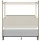 Richlands Furniture McArthur King Canopy Bed in Beige, , large