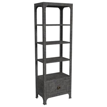 Butler Chatham Bookcase in Charcoal Raffia, , large