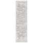 Safavieh Madison MAD603G 2"3" x 10" Silver and Ivory Runner, , large
