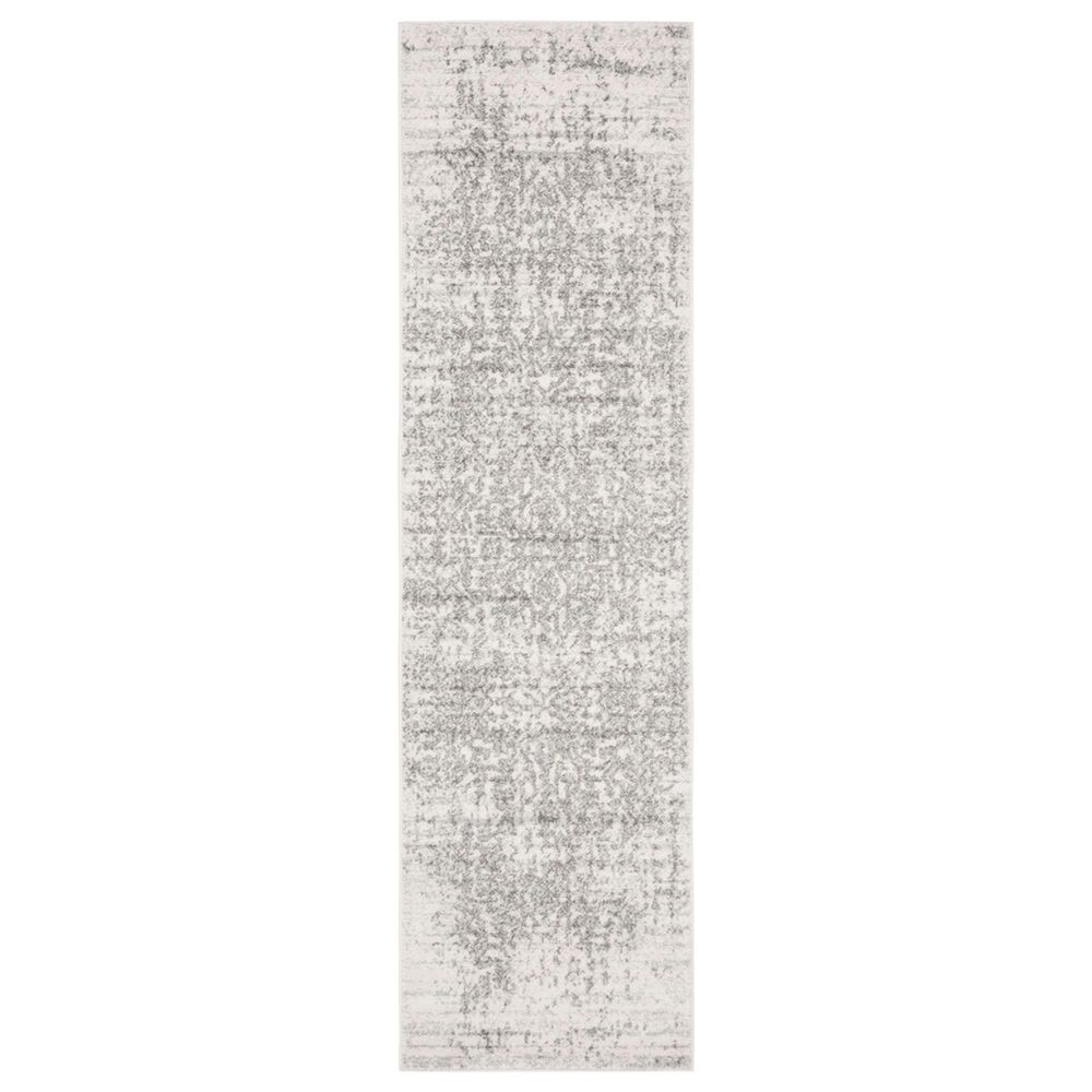 Safavieh Madison MAD603G 2"3" x 10" Silver and Ivory Runner, , large