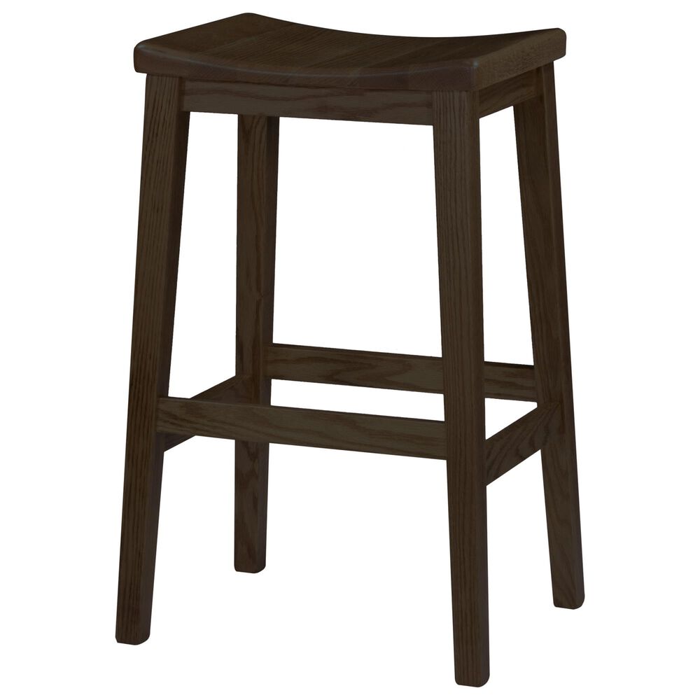 Fleming Furniture Co. Kady Stationary Stool with Wood Seat in Mineral, , large