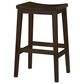 Fleming Furniture Co. Kady Stationary Stool with Wood Seat in Mineral, , large