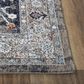 RIZZY Signature Dark Gray and Multicolor 9" x 12" Area Rug, , large