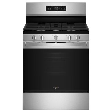 Whirlpool 5 Cu. Ft. Freestanding Gas Range in Stainless Steel, , large