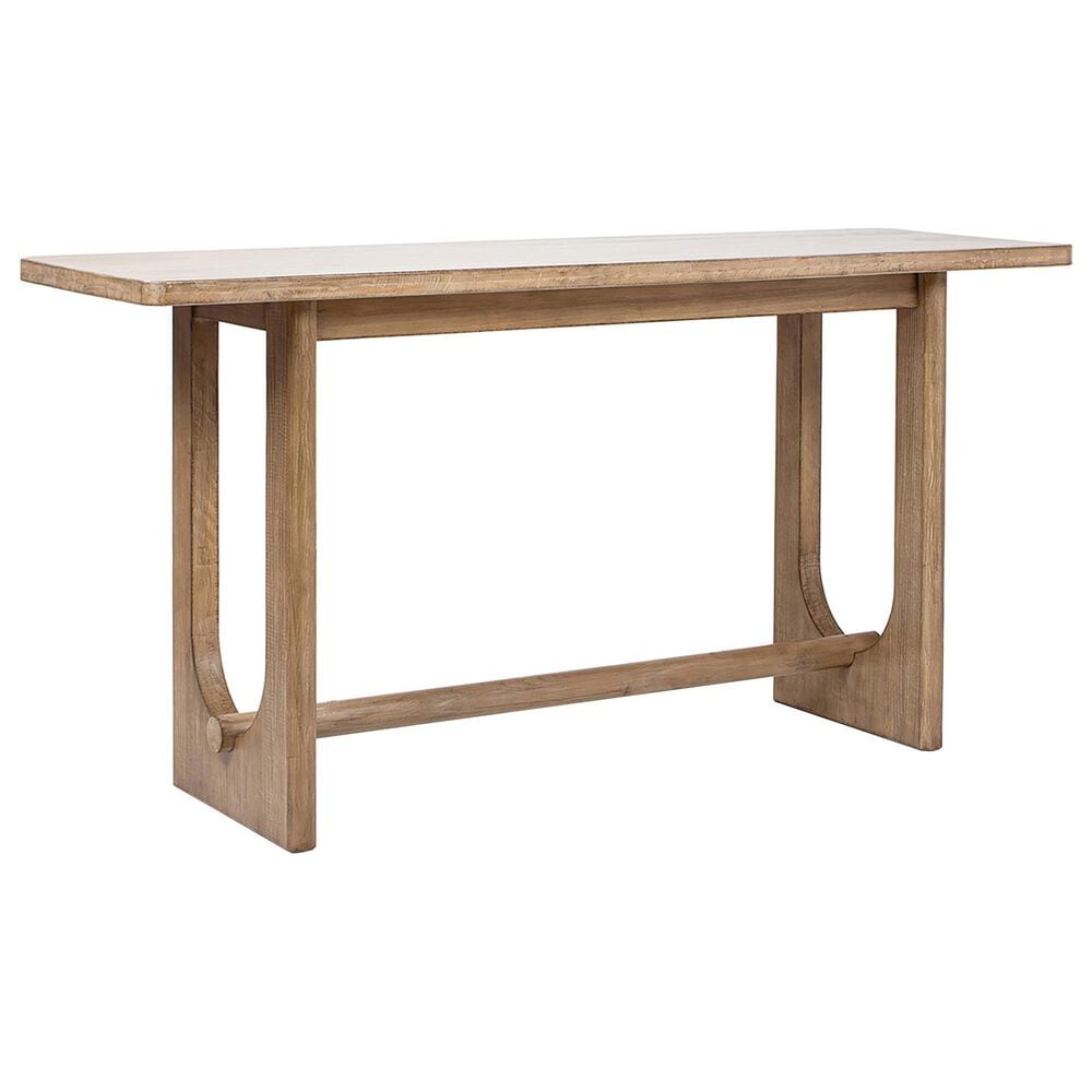 Jennifer Taylor Home Turkey Console Table in Antique Natural Brown, , large
