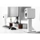 Kanto 9" Universal Desktop Speaker Stand with Cable Management in White (Set of 2), , large