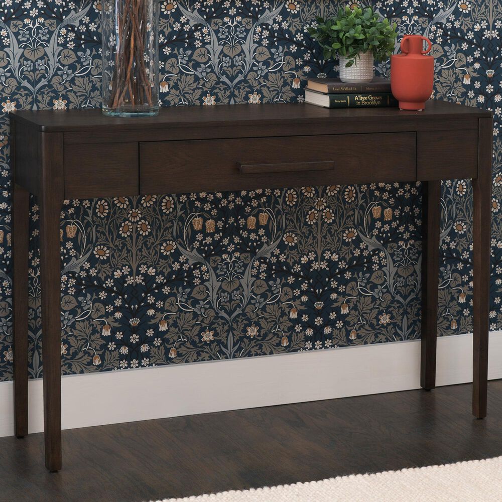 Linon Home Decor Wilcox Console Table in Espresso, , large