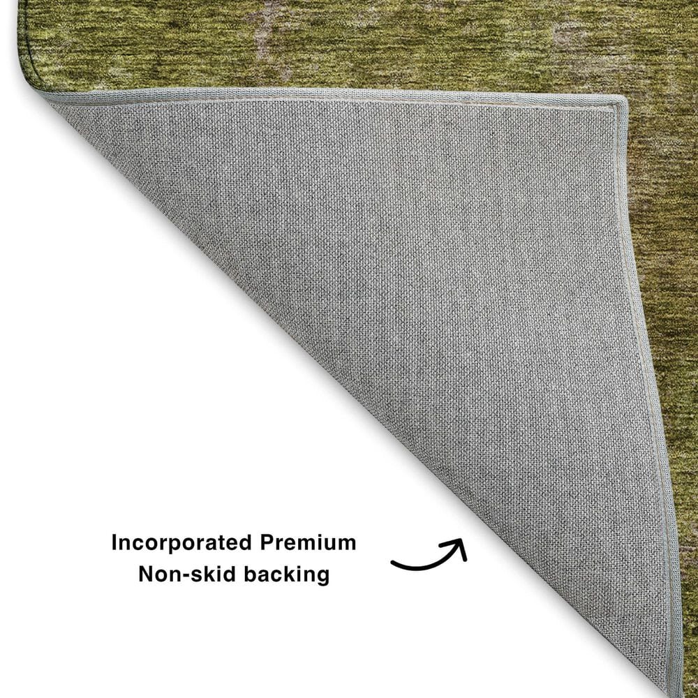 Dalyn Rug Company Trevi TV9 3&#39; x 5&#39; Green Area Rug, , large