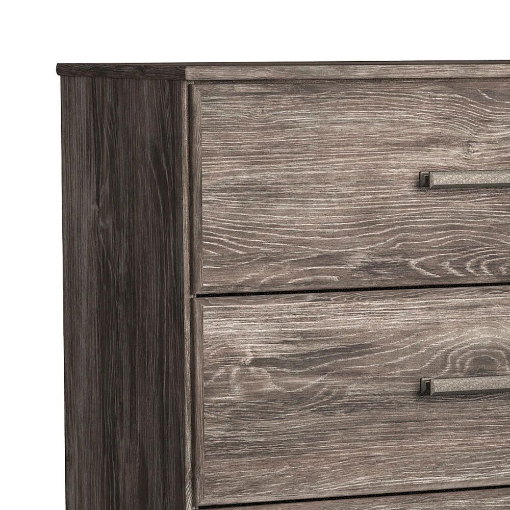 Signature Design by Ashley Ralinksi 4 Piece Queen Bedroom Set in Gray