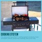 Char-Broil Performance Series FlavorMax 4 Burner Cart Gas Grill in Blackout, , large