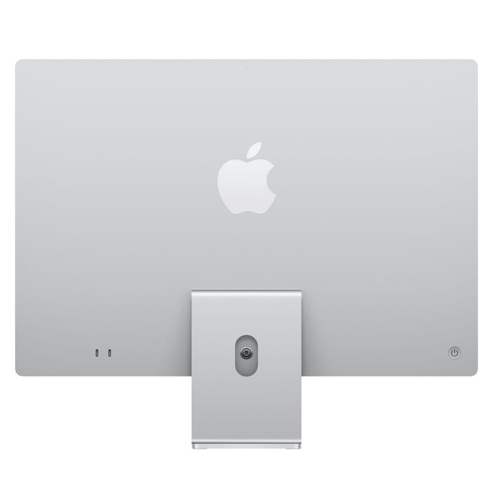 Apple 24-Inch iMac with Retina 4.5K display: Apple M4 Chip with 8-core CPU and 8-core GPU 16GB Unified Memory, 256GB SSD in Silver &#40;Latest Model&#41;, , large