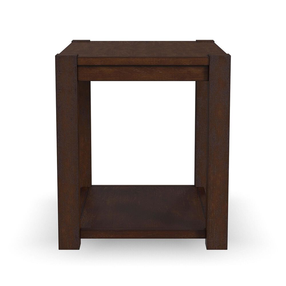 Flexsteel Boulder End Table in Brown, , large