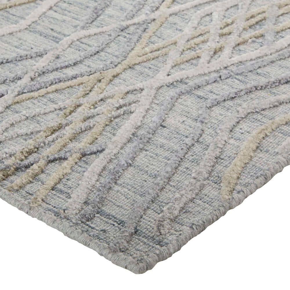 Feizy Elias 6589F 3&#39;6&quot; x 5&#39;6&quot; Blue Area Rug, , large