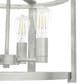 Hunter Astwood 18" 4-Light Chandelier in Brushed Nickel, , large