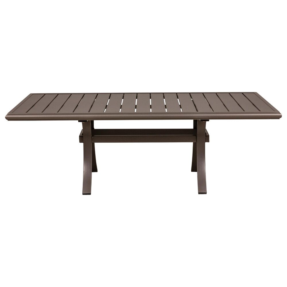 Winston Furniture Co 27x54 Coffee Table in Weathered Teak, , large